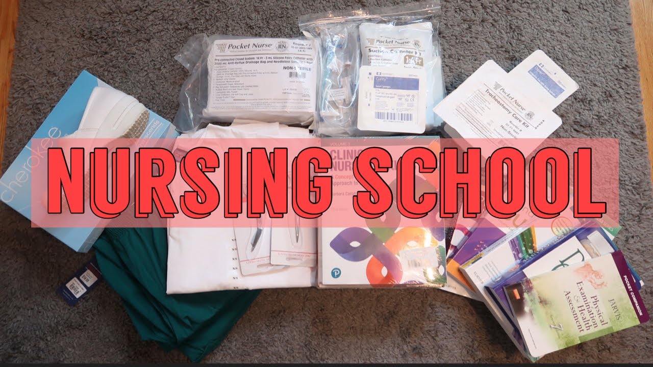 NURSING SCHOOL SUPPLY HAUL First Semester Pt. 2 YouTube