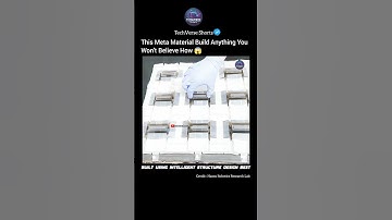 Smart Material That Can Build Almost Anything 🧩 #shorts#engineering#tech