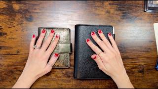 my simple, straight to the point filofax setup (rings planner)
