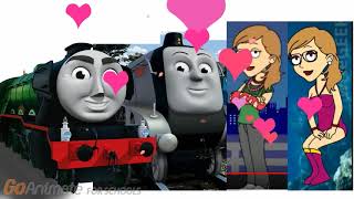 Erika, Zara, Spencer and Flying Scotsman are good friendship and Really Useful Engine.