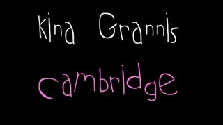 Video thumbnail of "Kina Grannis - Cambridge (LYRICS ON SCREEN)"