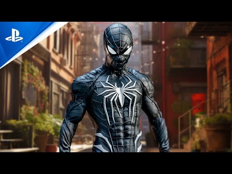 The New Venom Symbiote Black Suit Transformation Suit Mod in Spider-Man PC  [4K 60FPS Gameplay] - YouTube