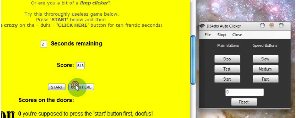 D34ths Auto Clicker Preview