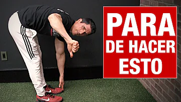 ¿Tocarse los dedos de los pies es bueno para el dolor lumbar?