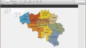 Filemaker Customer count per State on a map