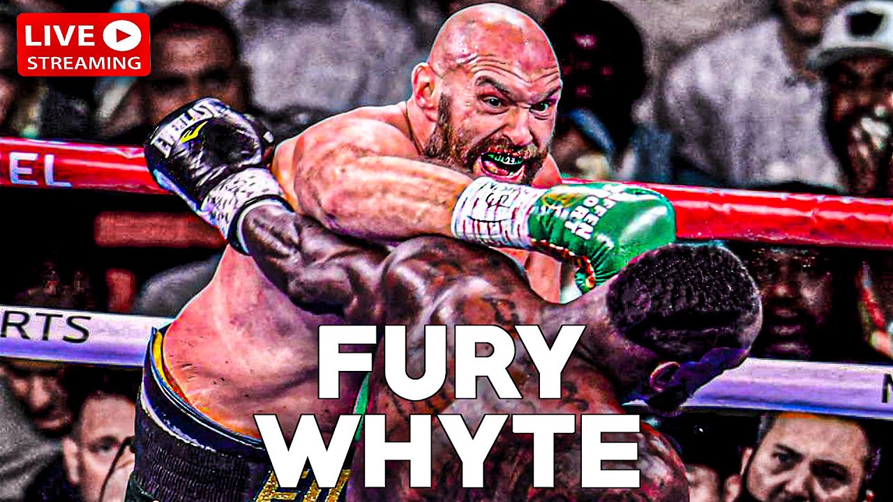 🔴 LIVE Tyson Fury vs Dillian Whyte