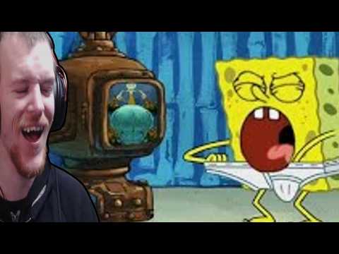 SpongeBob YTP - Squid Ass Reaction!!