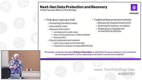 Next Gen Data Protection and Recovery with Infinidat