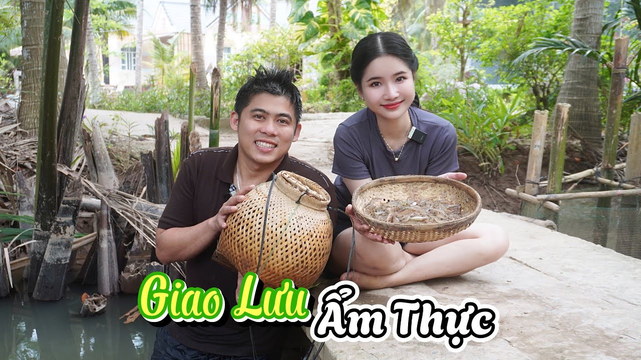 Kiều Thơ Giao Lưu Cùng Người Miền Tây Ở Texas – Chài Cá, Lặn Bắt Cá & Bánh Xèo Hấp Dẫn!