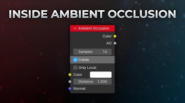 How to use Inside Ambient Occlusion in Blender