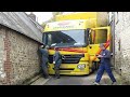 Extreme Dangerous Idiots Truck Driving Skills - Total idiots at work - Truck Fails Compilation #4