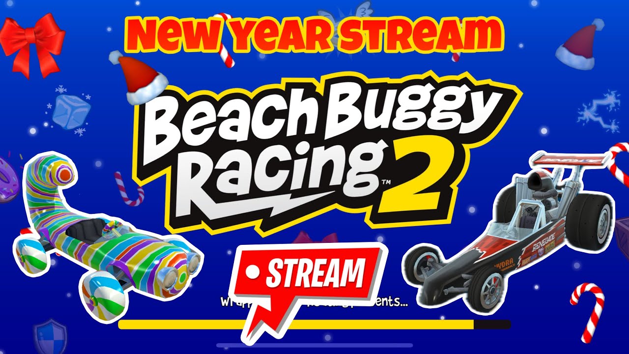 New Year 🎉 Stream BB RACING 2 🍟 LIVE STREAM 🛹 | 🤩 Level 17 ⚡️ Ayushbtw | Beach Buggy Racing 2 🏝️🏁