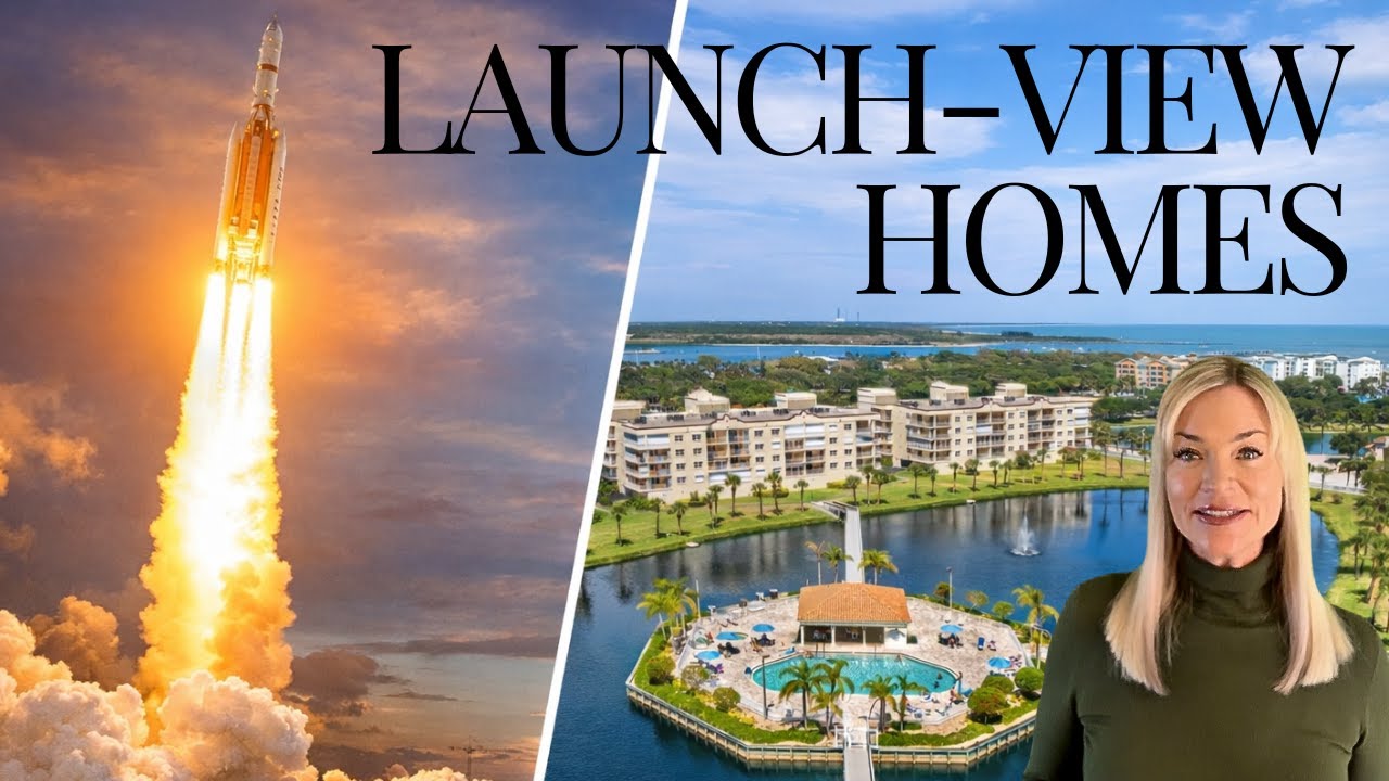 Artemis II Launch & Launch-View Waterfront Homes | Cocoa Beach & Cape Canaveral