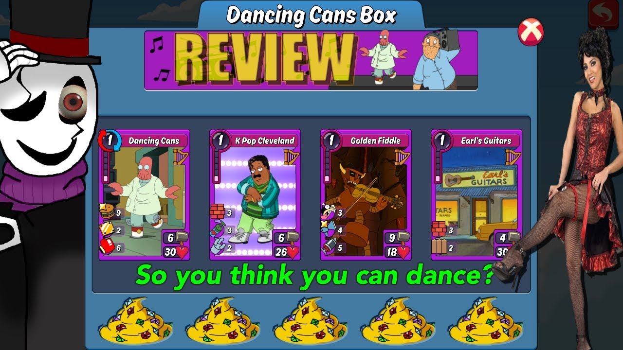 NEW Dancing Cans Box (REVIEW) | Animation Throwdown