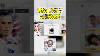 A Nation's Story USA Day-7 Answer!!! #fcmobile #shorts