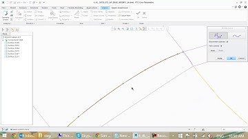 8 Modify curve - Creo Import Data Doctor Tutorials