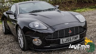 2005 Aston Martin V12 Vanquish S Review - The Last Old School Aston Martin