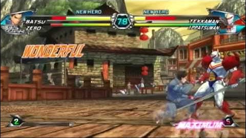 Tatsunoko vs. Capcom - Zero and Batsu