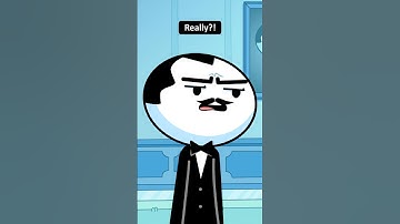 Dinner with Rich People Be Like 💀 (Original Animation Meme) #shorts