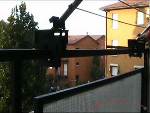 Bracci Stendibiancheria da balcone esterno, Stendibiancheria da