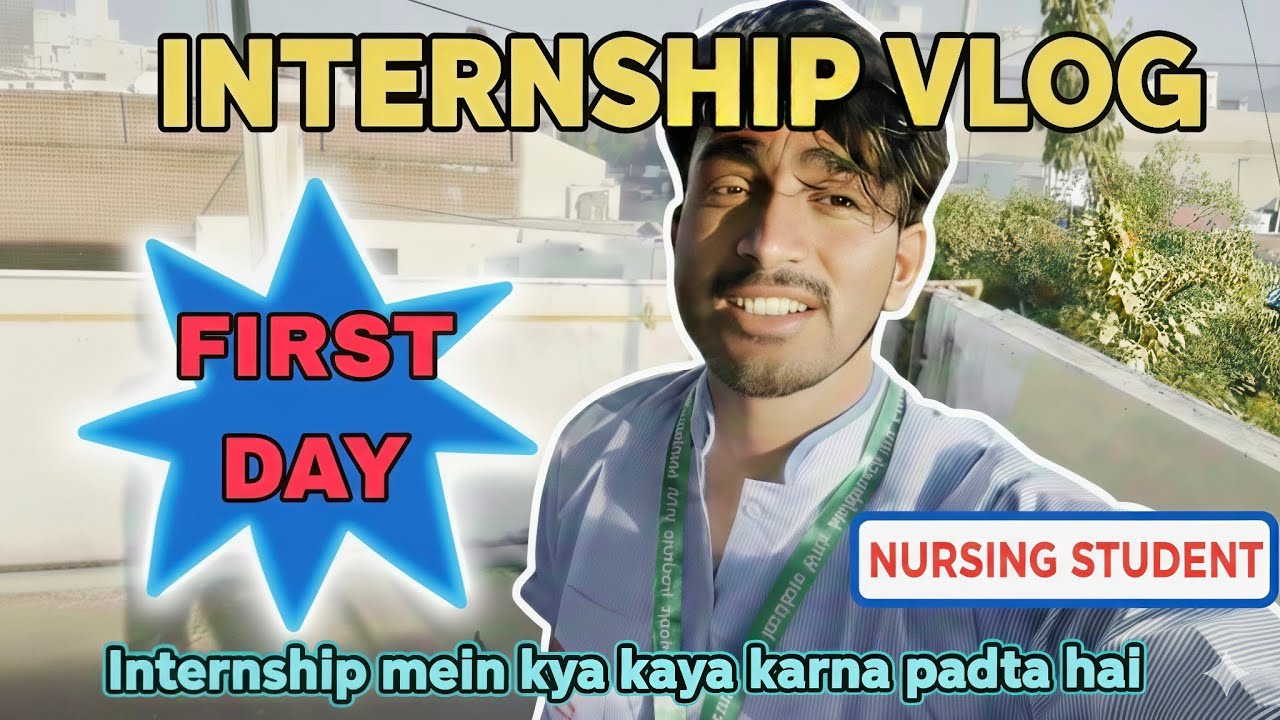 “Internship Ka First Day 😳 | Nursing Student Reality”