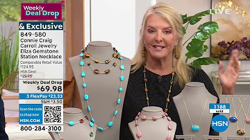 HSN | Connie Craig Carroll Jewelry Collection 08.16.2023 - 06 PM