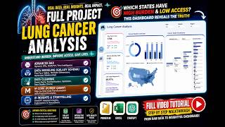 Build This Power BI Dashboard From Scratch | Full Project - Lung Cancer Analysis