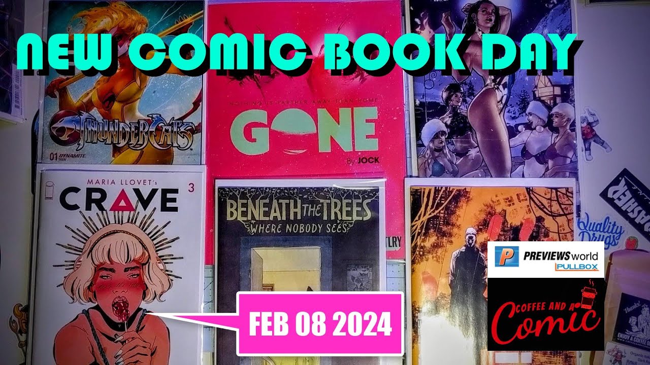 February Comiv New Comic Book Day Pulls! February 8th, 2024 [Crave + RAM V goodness ...