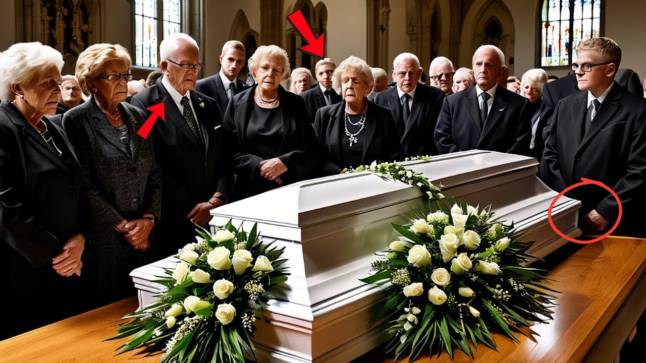 Shocking! "Elderly Woman’s Shocking Revelation Stuns Funeral Guests