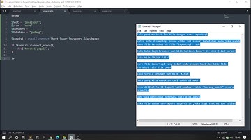Membuat Perintah Cetak/Print  Data Dari Database Dengan PHP