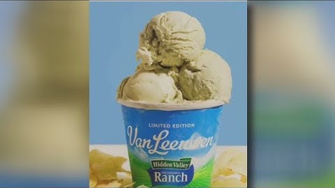 Ranch flavored ice cream to be sold at Walmart: Yes or No?