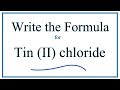 Tin(II) Chloride and Its Properties