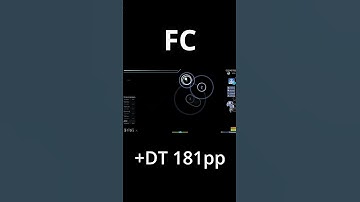 osu! 6 digit DT farm (Easy pp Map) (FC) (181pp) #19 #shorts