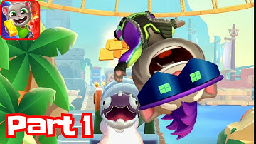 Talking Tom Time Rush - Walkthrough Part 1 [Gameplay 2024] (Android)