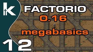 Factorio Megabasics - Ep 12 | Bot Traps and Smelting Rails