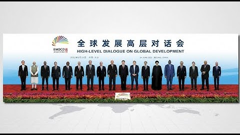 President Xi Hosts High-level Dialogue on Global Development and Delivers Important Remarks