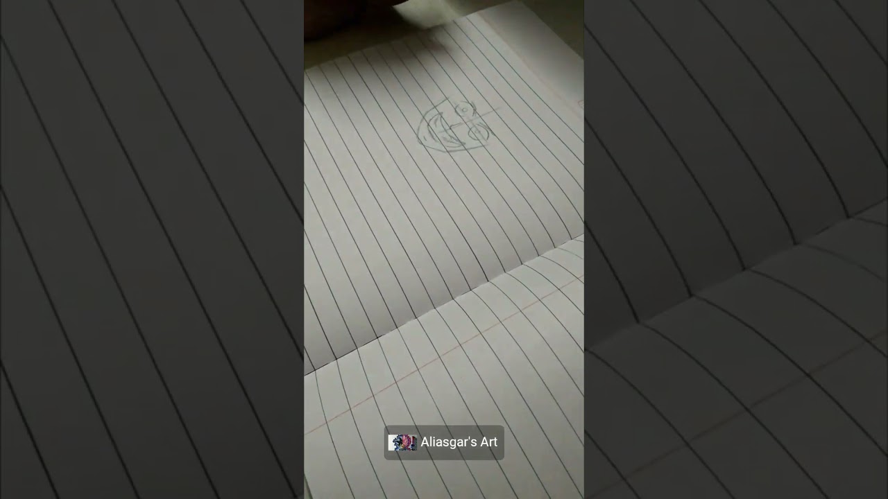 Luffy drawing tutorial - step by step