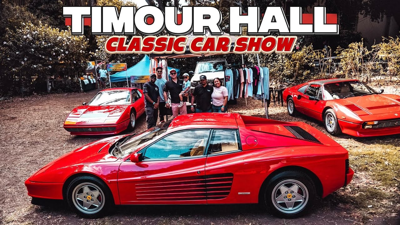 We Bring 3 Ferraris To The Timour Hall Classic Car Show And Chat To Owners About Their Cars