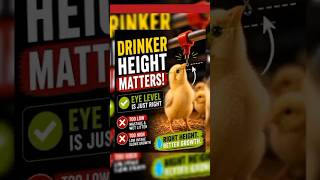 Drinker Height Mistakes That Reduce Broiler Growth (Easy Fix) #chicken #poultryhealth #poultrytips