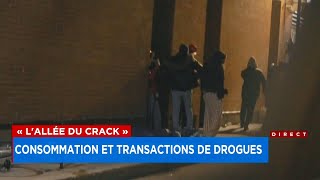 Les histoires d’horreur continuent de se multiplier sur l’«allée du crack» à Montréal : reportage