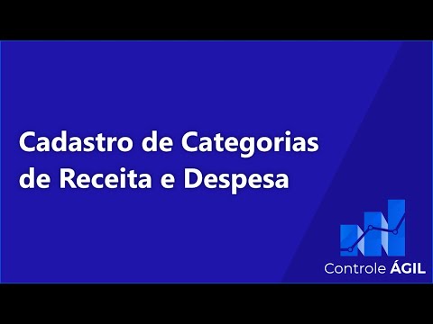 Thumbnail do tutorial Plano de contas e categorias no Controle Ágil