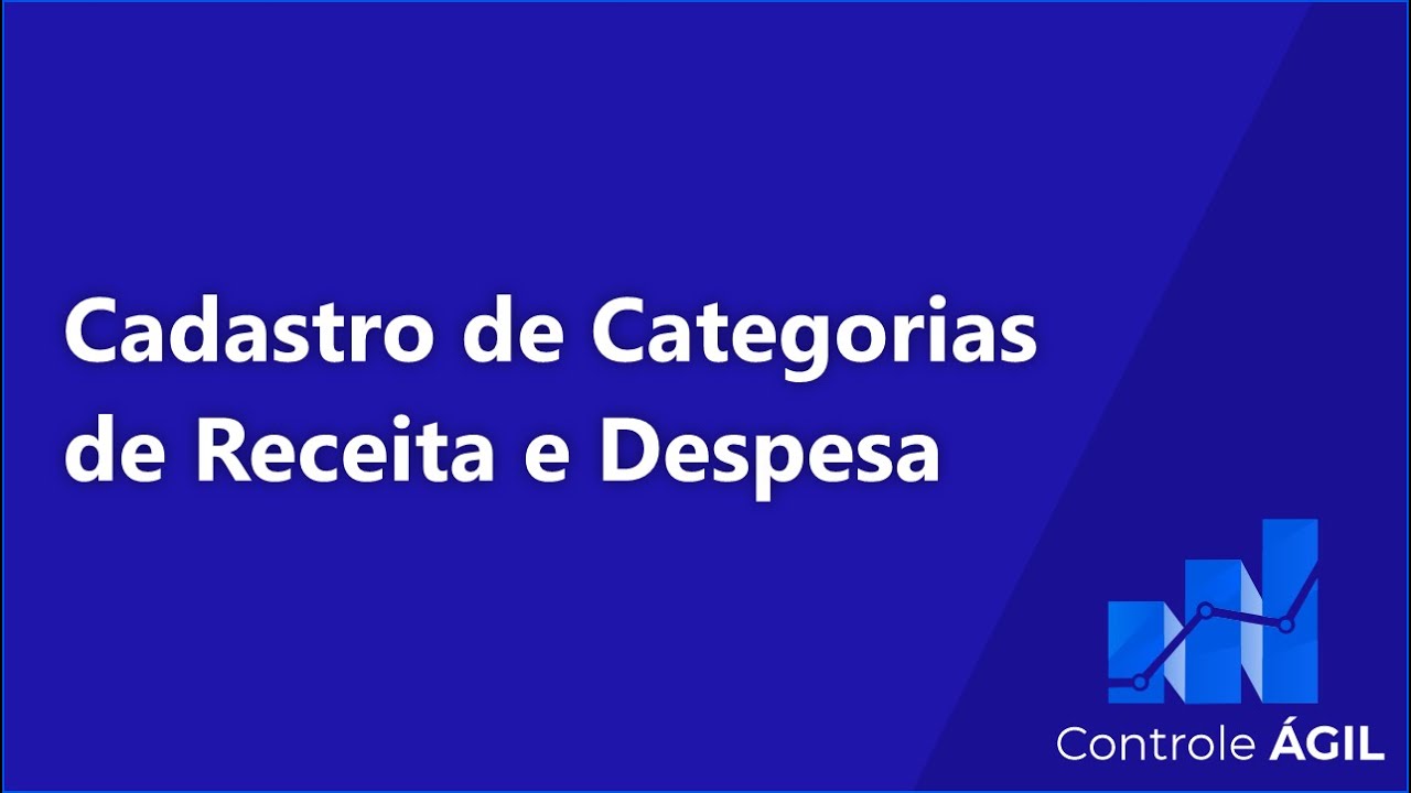Thumbnail do vídeo Plano de contas e categorias no Controle Ágil