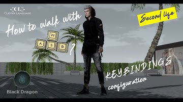 Black Dragon WSAD key configuration / configuración de teclas