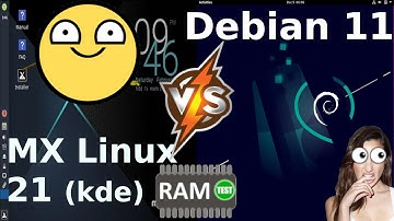MX Linux 21 (kde) vs Debian 11: Look and Feel