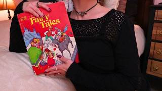 ASMR Reading You to Sleep Inaudible Whispers Reading Fairy Tale Stories Book ASMR Close to Mic ASMR