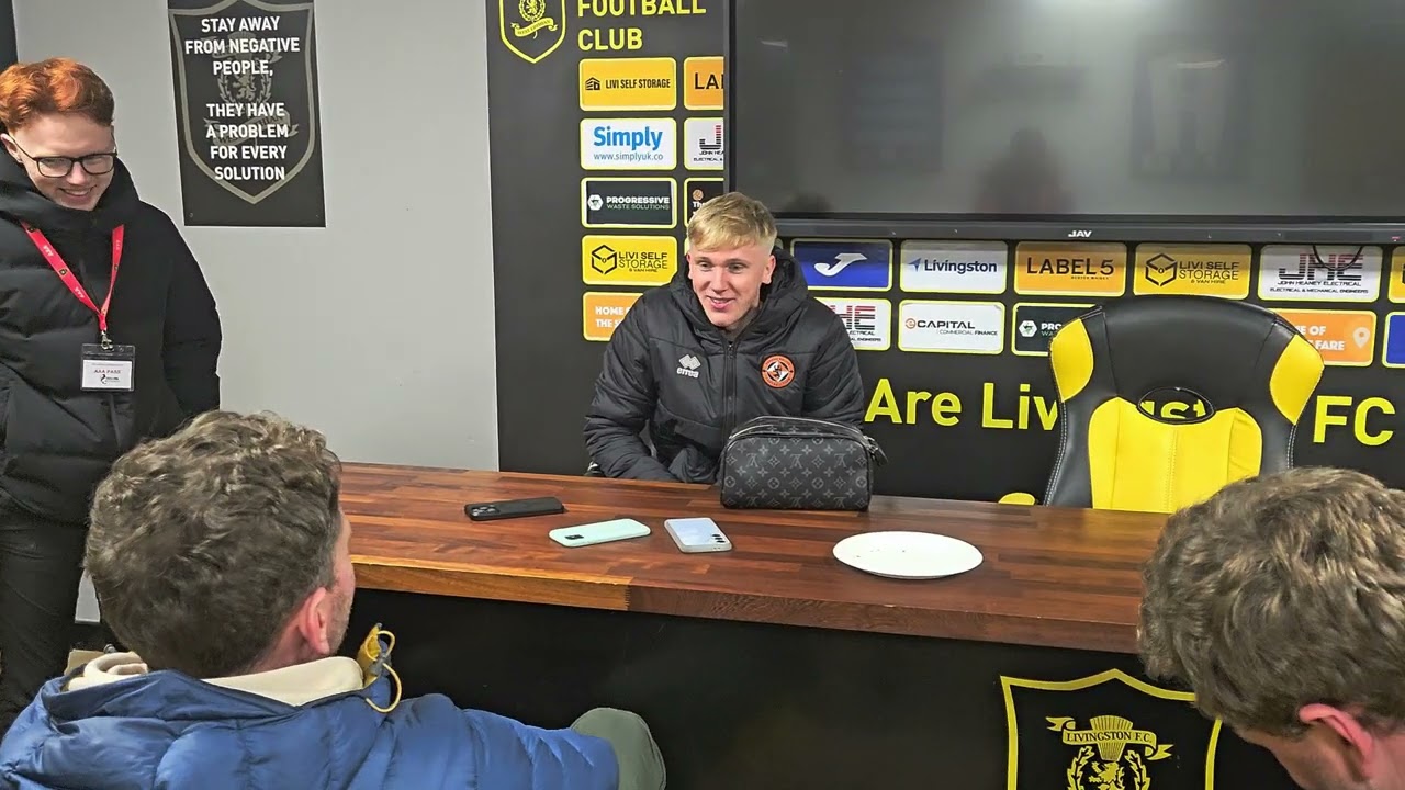 Post Match Interviews Livingston 1-3 Dundee United 30.12.25