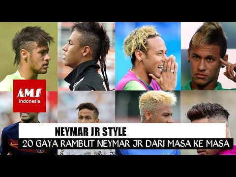 Perubahan Gaya  Rambut  Neymar  JR Dari Masa ke Masa YouTube