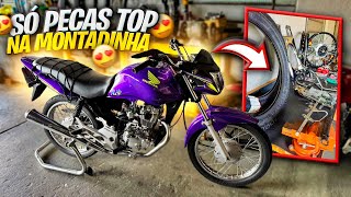 AROS THREE HEADS FINOS BALANÇA DE 160 CROMADA PNEUS FREIO A DISCO DE 160 + VÁRIAS OUTRAS PEÇAS 😍