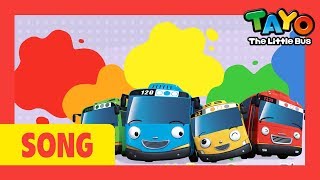 The Color Song l Learn Colors with Tayo the Little Bus l Car Color Song