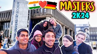 My First Day At Masters University In Germany As A Indian Student | Ruhr University Bochum